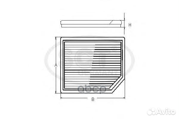 Фильтр салона SAK166 SCT
