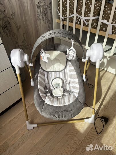 Детские электронные качели