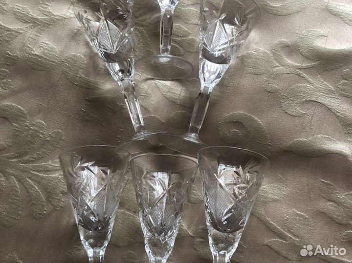 Фужеры для шампанского высокие