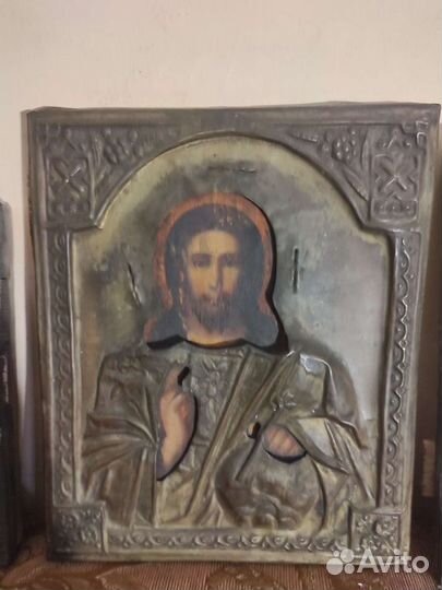 Иконы одним лотом-два спасителя николай (продан)