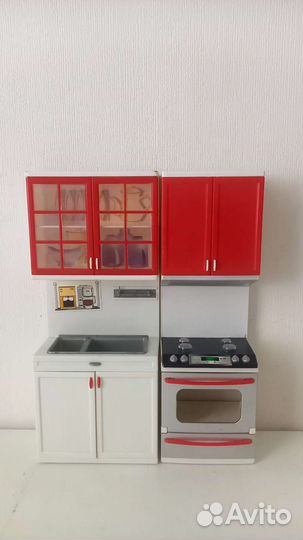 Мебель. Кухня для кукол барби