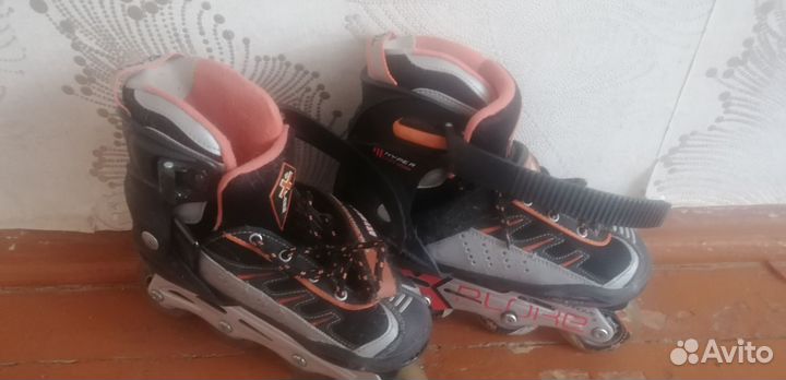 Детские ролики 34-37 размер (изменяемые)