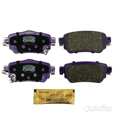 Колодки тормозные задние Nissan/Renault