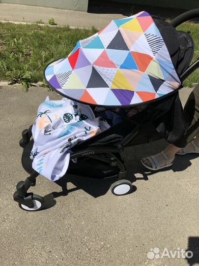 Солнцезащитный козырек на коляску leokid