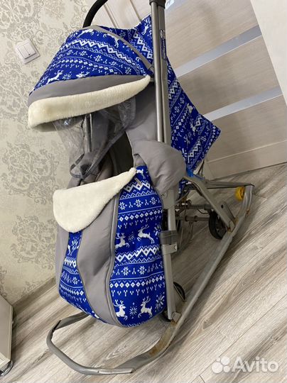 Санки-коляска galaxy