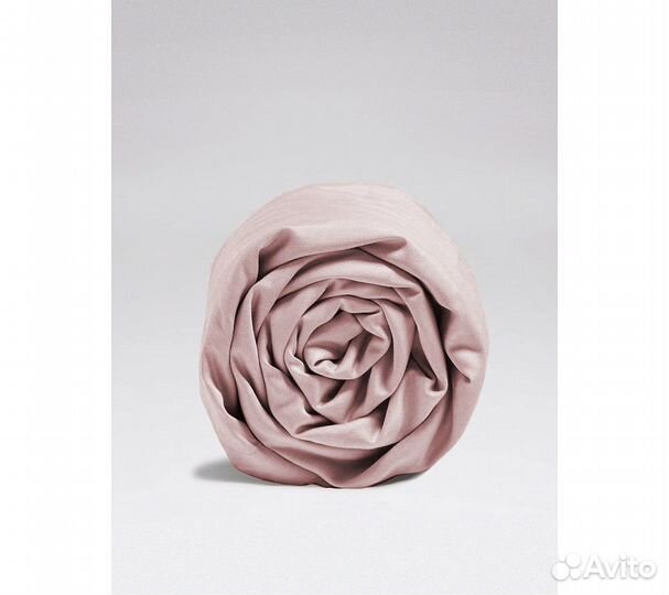 Простынь GoodNight Сатин 200х200х20 Розовый на рез