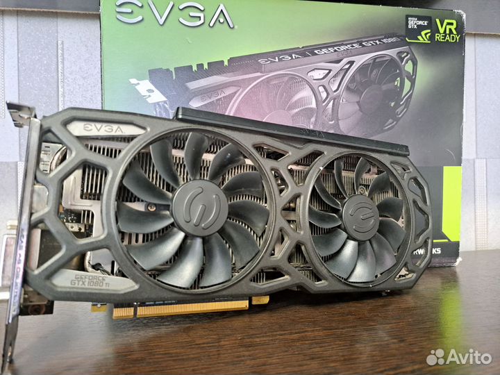 Evga gtx 1080ti 11gb(с коробкой)
