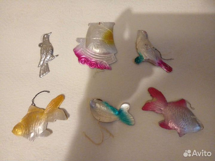 Новогодние советские украшения