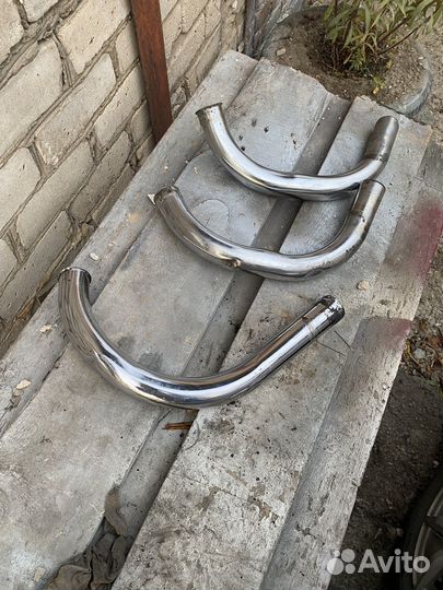 Колено глушителя правое ява 634 чезет