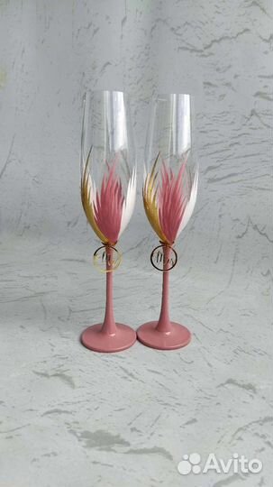 Свадебные фужеры 