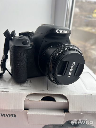 Фотоаппарат canon eos 600d