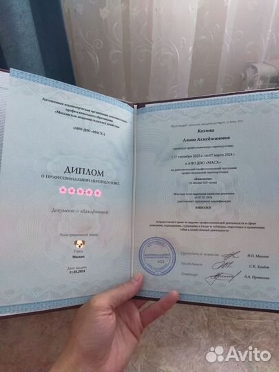 Кинолог(специалист по работе с поведением собак)