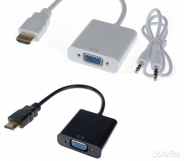 Переходник hdmi на VGA с Аудио выход 3.5 мм