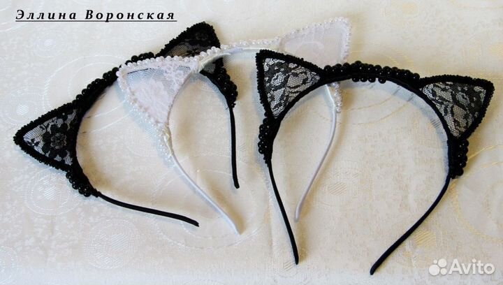 Ободок с ушками