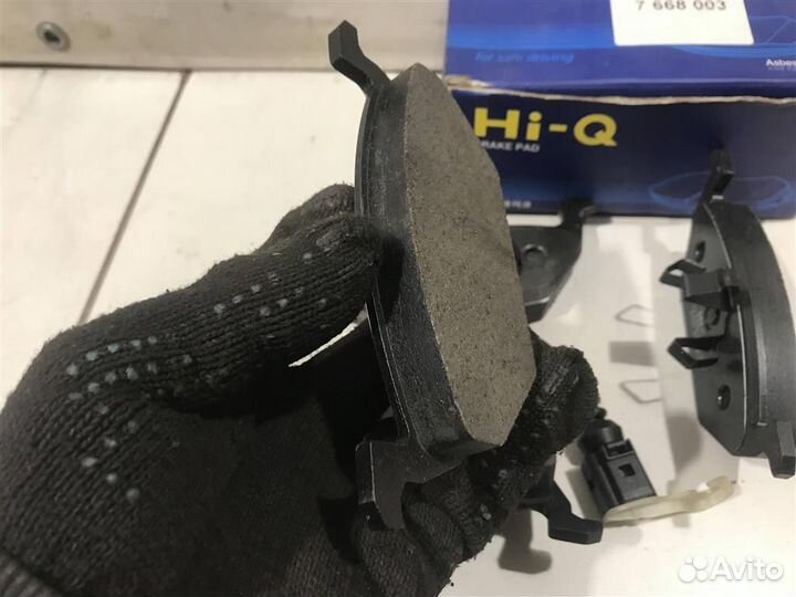 Колодки тормозные передние к-кт VW Polo Sedan