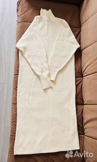 Вязаное платье