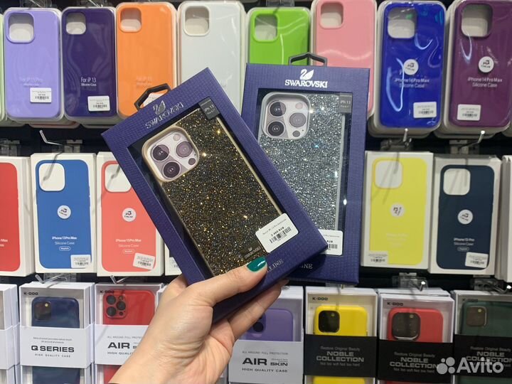 Чехол iPhone 13 Swarovski