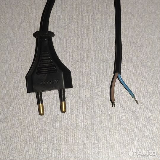 Сетевой провод с вилкой. 5 шт./лот. Новые