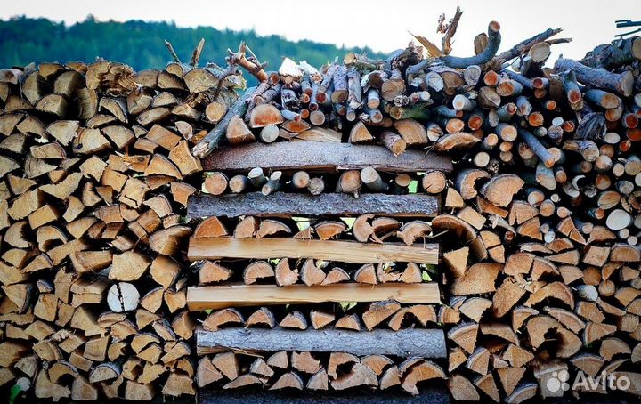 Дрова наколотые