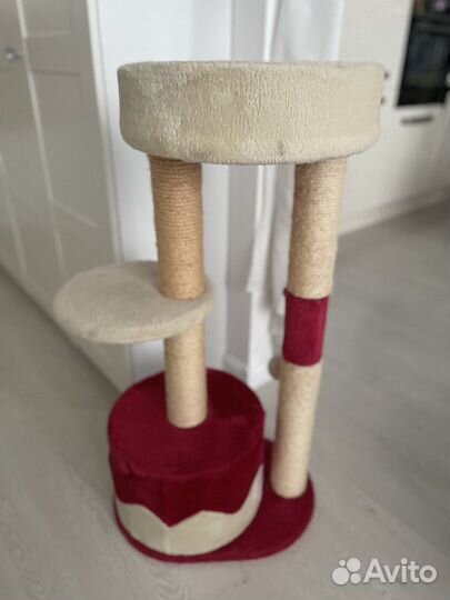 Когтеточка домик для кошки бу