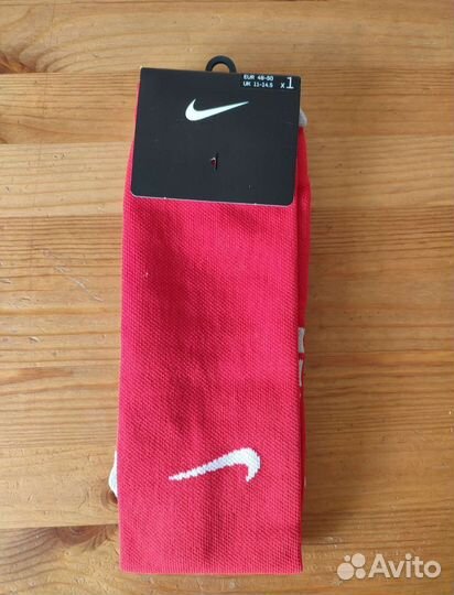 Гетры футбольные nike красные