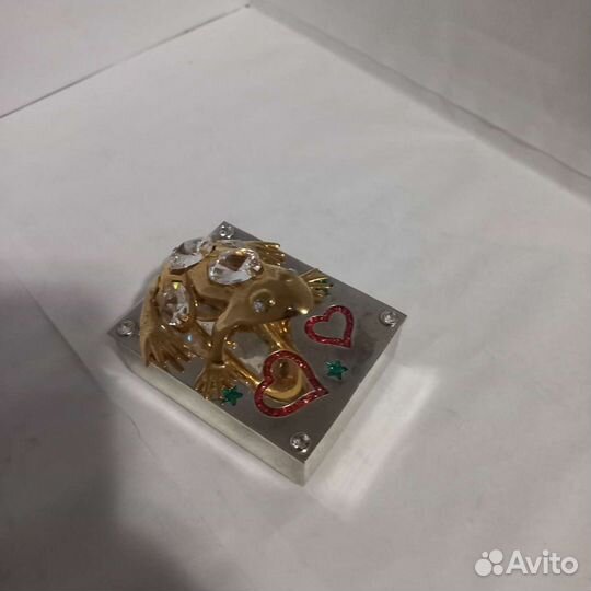 Шкатулка со стразами swarovski