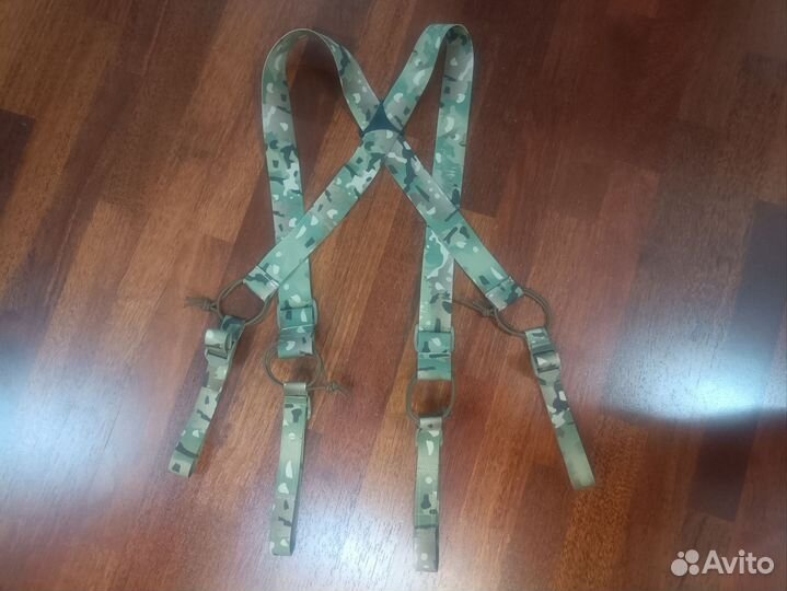 Подтяжки для пояса тактического боевого,multicam