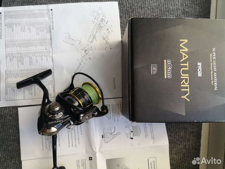 Катушка риоби матурити 2000