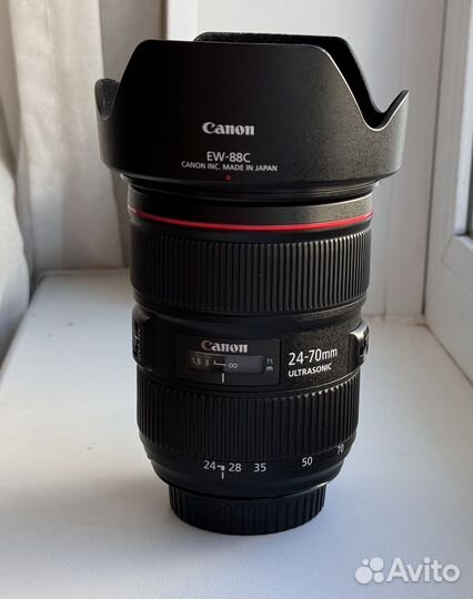 Объектив canon EF 24 -70mm f 2.8 L usm