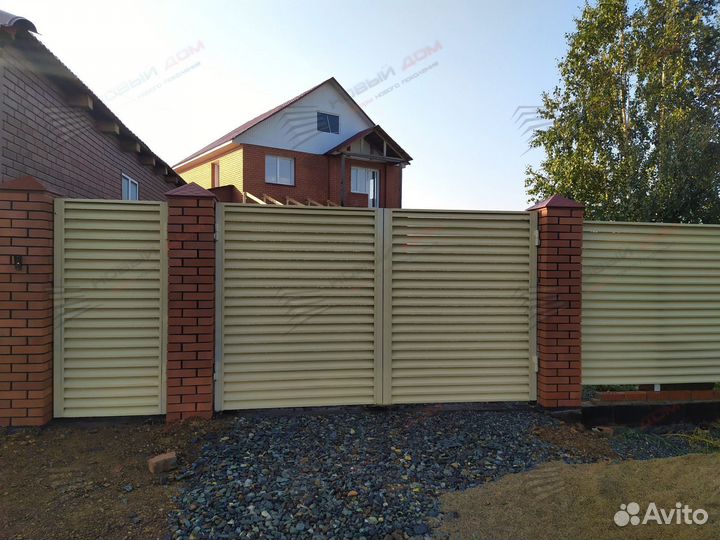 Забор жалюзи