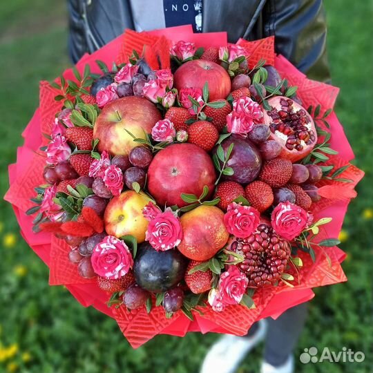 Букеты из фруктов, вкусные букеты