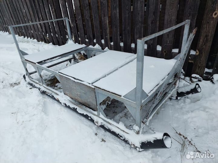 Сани для снегохода