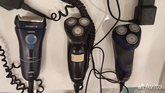 Бритвы электрические Filips и Braun