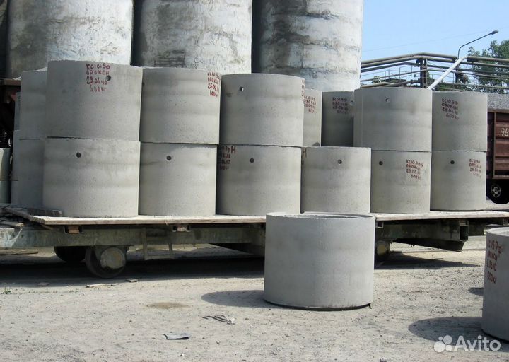 Септик из бетонных колец 