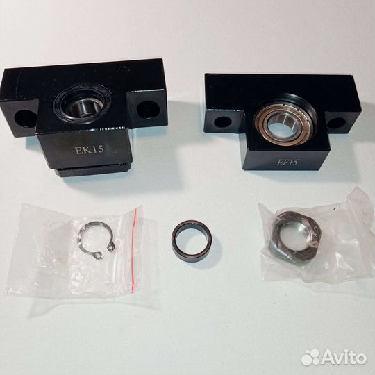 Шариковая винтовая опора EK15 EF15