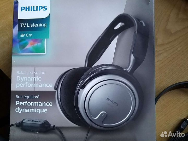 Наушники philips 6 м