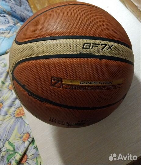 Мяч баскетбольный, 7 размер, оранжевыйmolten GG7X