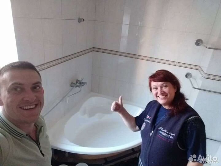 Покраска ванны реставрация. Восстановление эмали