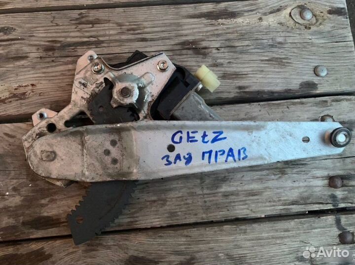 Стеклоподъемник задний правый Hyundai Getz