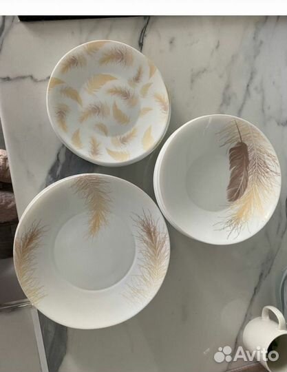 Набор столовой посуды новый