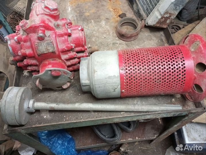 Насос центробежный с ручным приводом и от вала