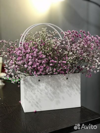 Букет из гипсафилы с бесплатной доставкой