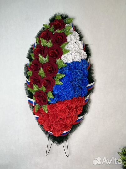 Изготовление ритуальных венков на возложение