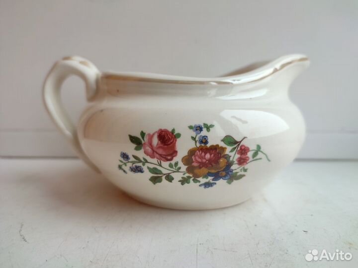 Молочники, сливочники фарфоровые СССР