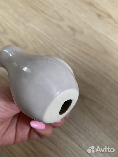 Птичка керамическая