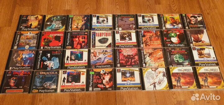 Диски для playstation 1 PSone PS1 пс1 /Часть 1из5