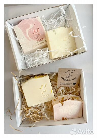 Мыло ручной работы натуральное