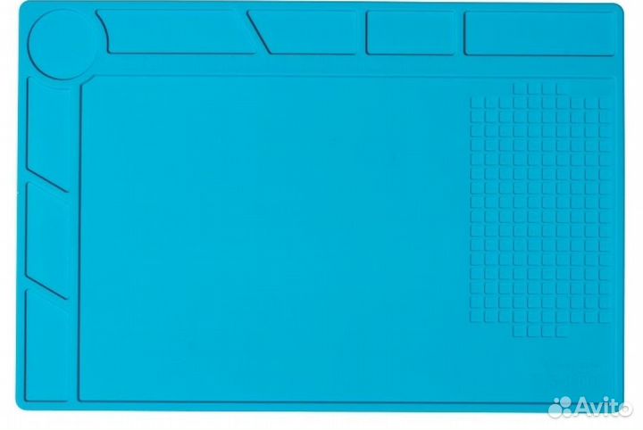 Коврик для пайки термостойкий силиконовый 34х23см