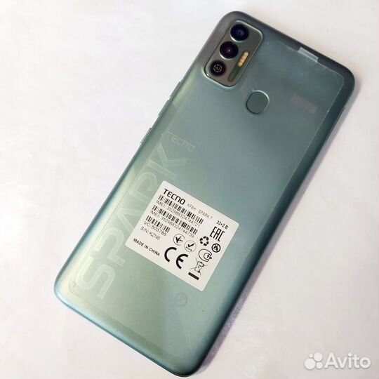 Смартфон tecno Spark 7 2/32Gb