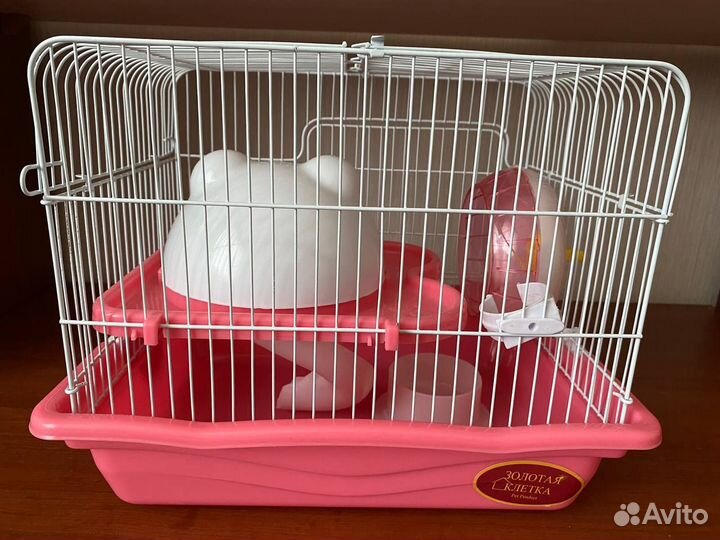 Двухэтажная клетка для грызунов 